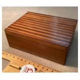Parquetry wooden box