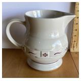 Longaberger milk jug