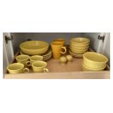 Yellow Fiesta dishes