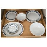 Corelle "Old Town Blue" dishes