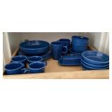 Blue Fiesta dishes