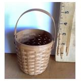 Mini handwoven basket