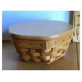 Longaberger basket with lid