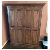 Media cabinet 24 x 53 x 67" tall