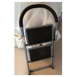 Folding step stool