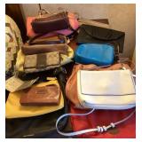 Collection of handbags