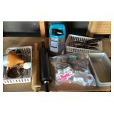 Box of kitchen ware