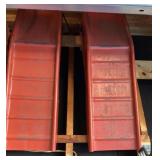 Pair of metal ramps