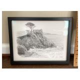 Framed Don davey print