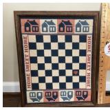 Framed needlepoint