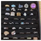 Costume jewelry rings