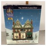 2001 Christmas village Golf Shop