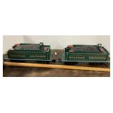 2 Holiday Express coal cars