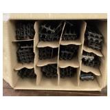 Box of model train track