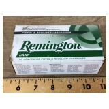 Remington pistol and revolver .357 cartridges