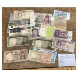 Collection of foreign currency