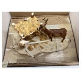 Lowell Davis figure "Wintering Deer"