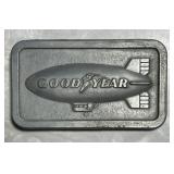 1974 Goodyear blimp belt buckle