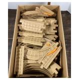Box of plastic train track