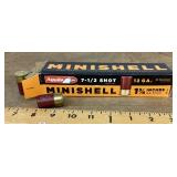 Box of 12 gauge minishell ammo