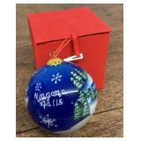 Niagara Falls Christmas ornament