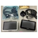 2 Garmin navigation systems