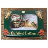 Old World Christmas lion & lamb ornament