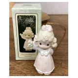 Precious Moments Christmas ornament