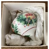 Porcelain Christmas ornament