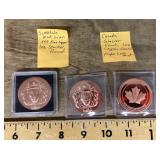 3 Copper coins