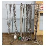 Costume jewelry necklaces