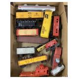 Group of train cars
