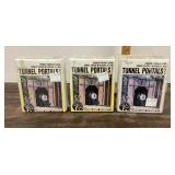 3 tunnel portals --sealed