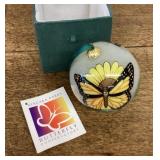 Niagara Parks butterfly Christmas ornament