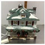 Snow Village Crosby House