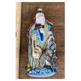 Mercury glass Christmas ornament