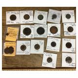 Collection of ancient coins