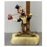 Ron Lee "Hobo Joe Hitchhiking" clown figure