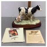Lowell Davis cow figure "Piggin
