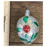 Mercury glass Christmas ornament