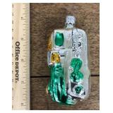Mercury glass Christmas ornament