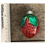 Mercury glass Christmas ornament