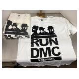 2 RUN DMC T-shirts Size l