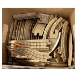 Box of plastic train track