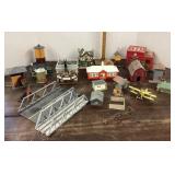 Train layout accessories lot
