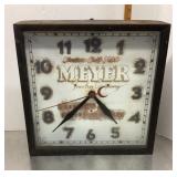 Meyer Jewelry Co. clock