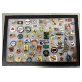 Tray of pins