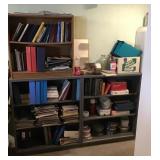 Shelving system and contents