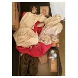 Vintage baby clothes and items