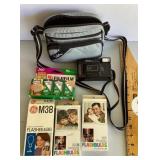 Ansco 235 camera and accessories